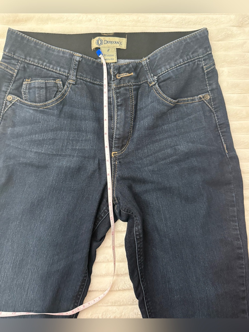 “NWOT” Democracy Dark Indigo Flare Jeans - Picture 3 of 8